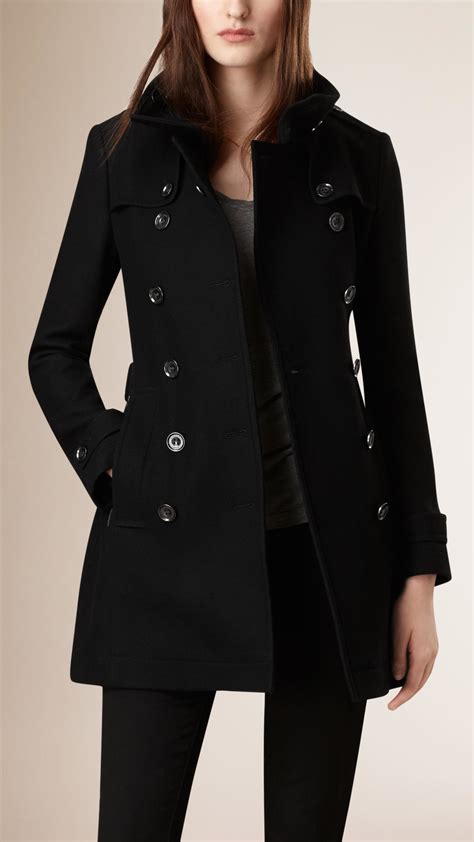 burberry ahort black zip jacket|Burberry coats for women.